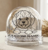 Custom Decorative Snow Globes with Miniature Displays