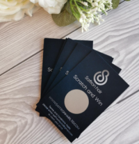 Custom Printed Scratch Cards for Promotional Campaigns