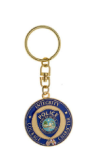 Custom Character Badge Keychains with Decorative Charms