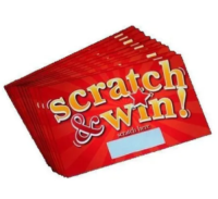Custom Printed Scratch Cards for Promotional Campaigns