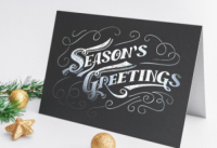 Custom Printed Greeting Cards with Decorative Artwork