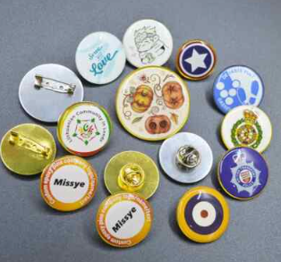 Custom Enamel Pins and Decorative Character Badges