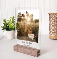 Custom Layered Acrylic Display Frames with Printed Artwork