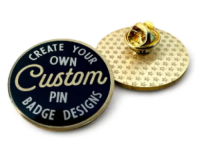 Custom Enamel Pins and Decorative Character Badges